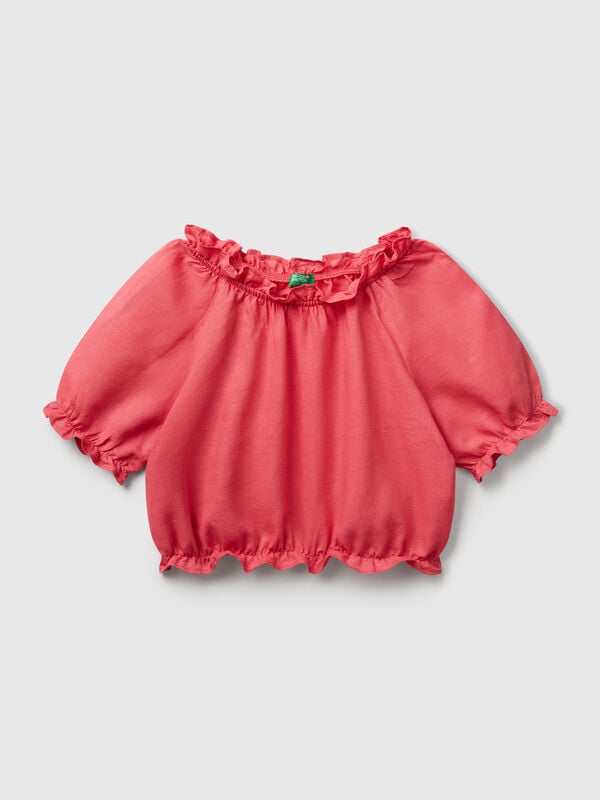 Blusa a manica corta Bambina