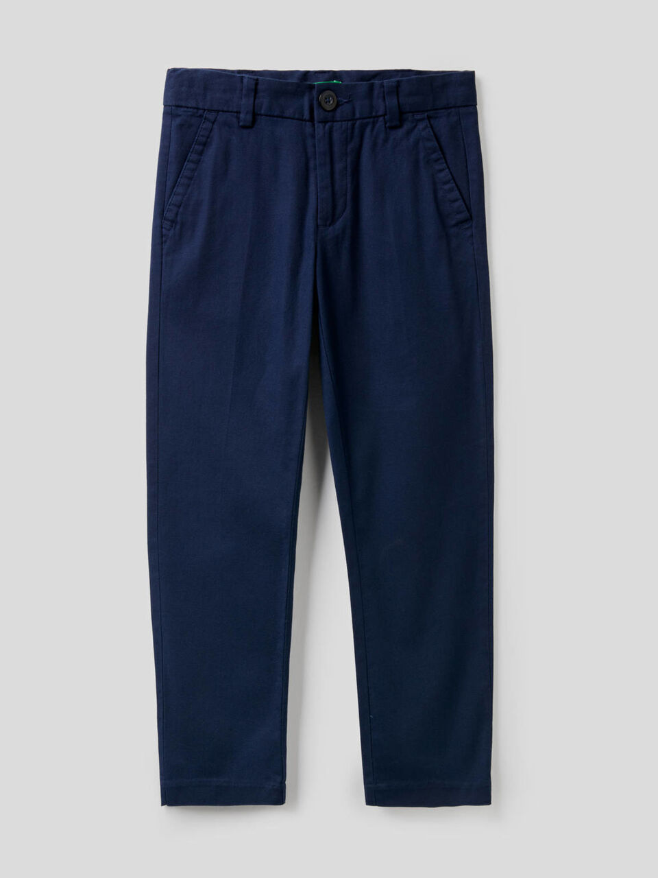 Pantaloni slim fit in cotone stretch image number 1