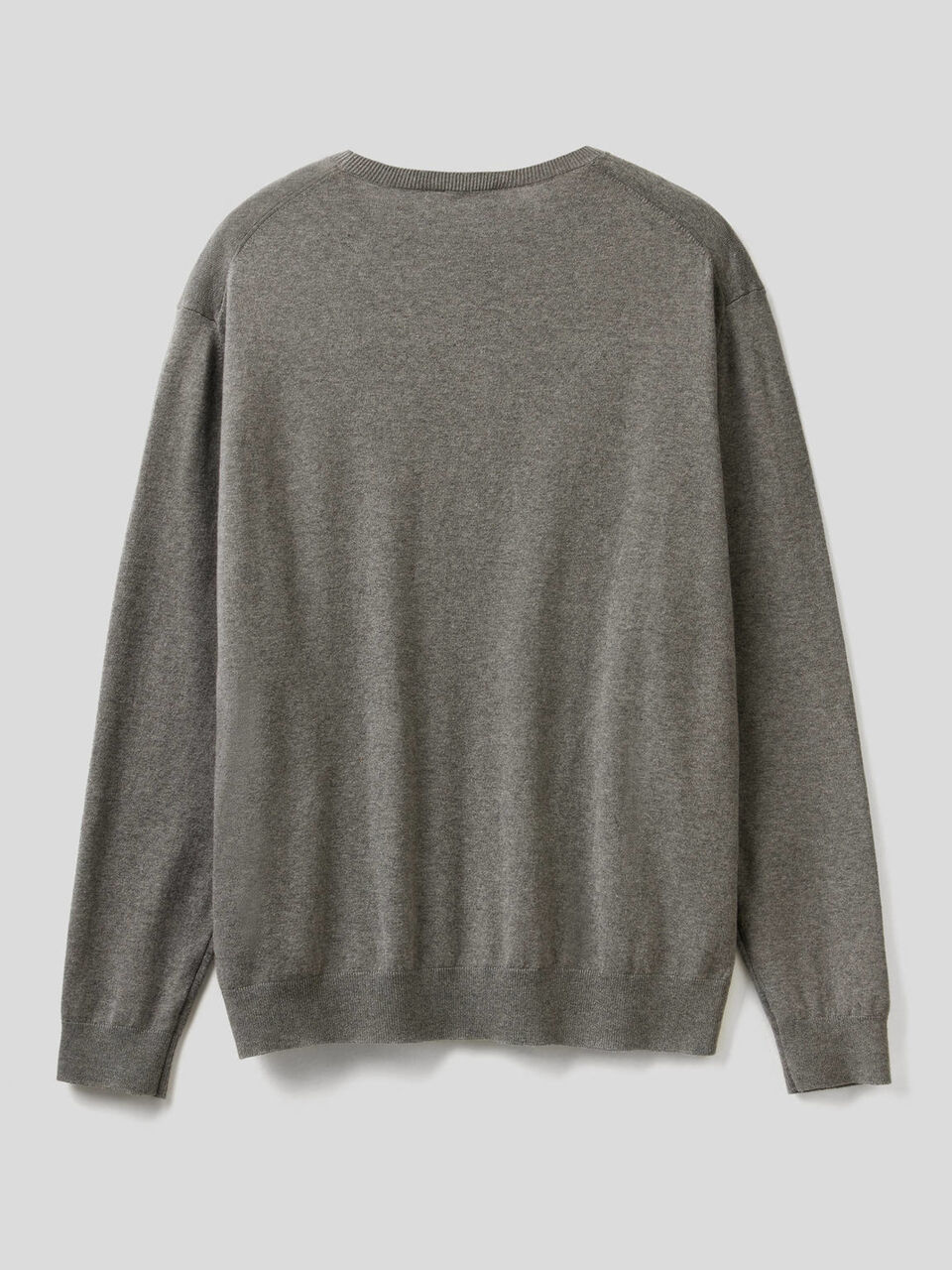 Maglia girocollo in misto cotone image number 2