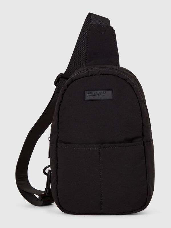 Borsa a tracolla con logo Bambino