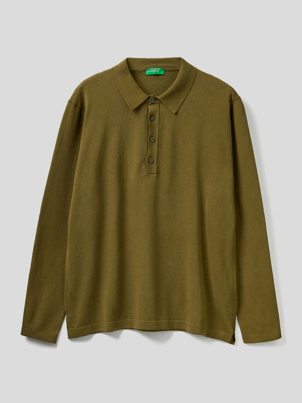 Polo in maglia a manica lunga image number 1