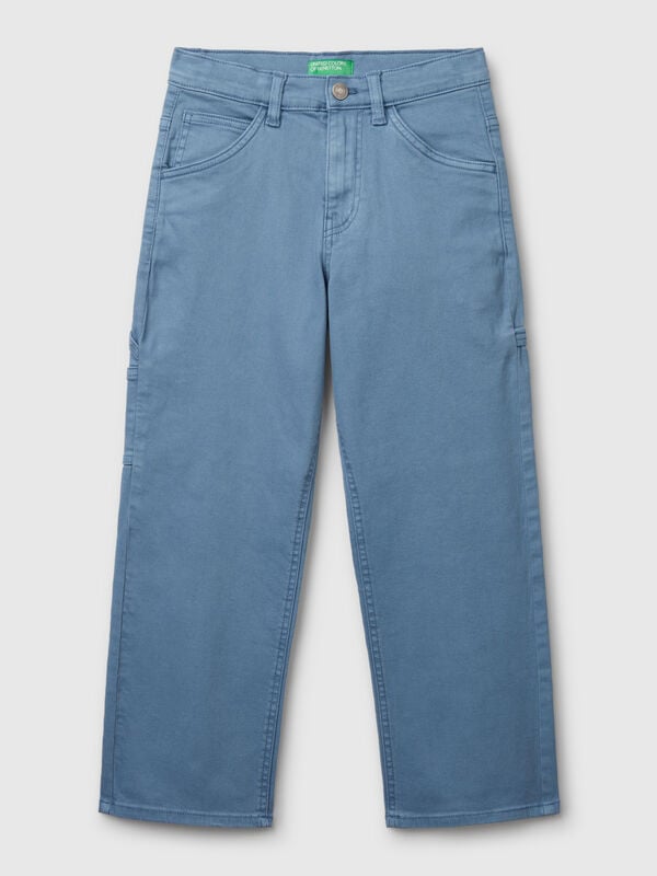 Pantaloni effetto denim Bambino