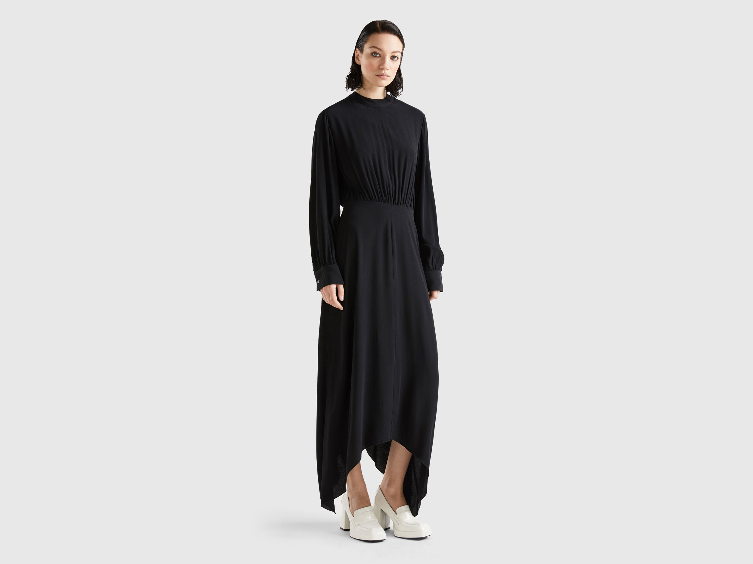 Vestito lungo 100 viscosa