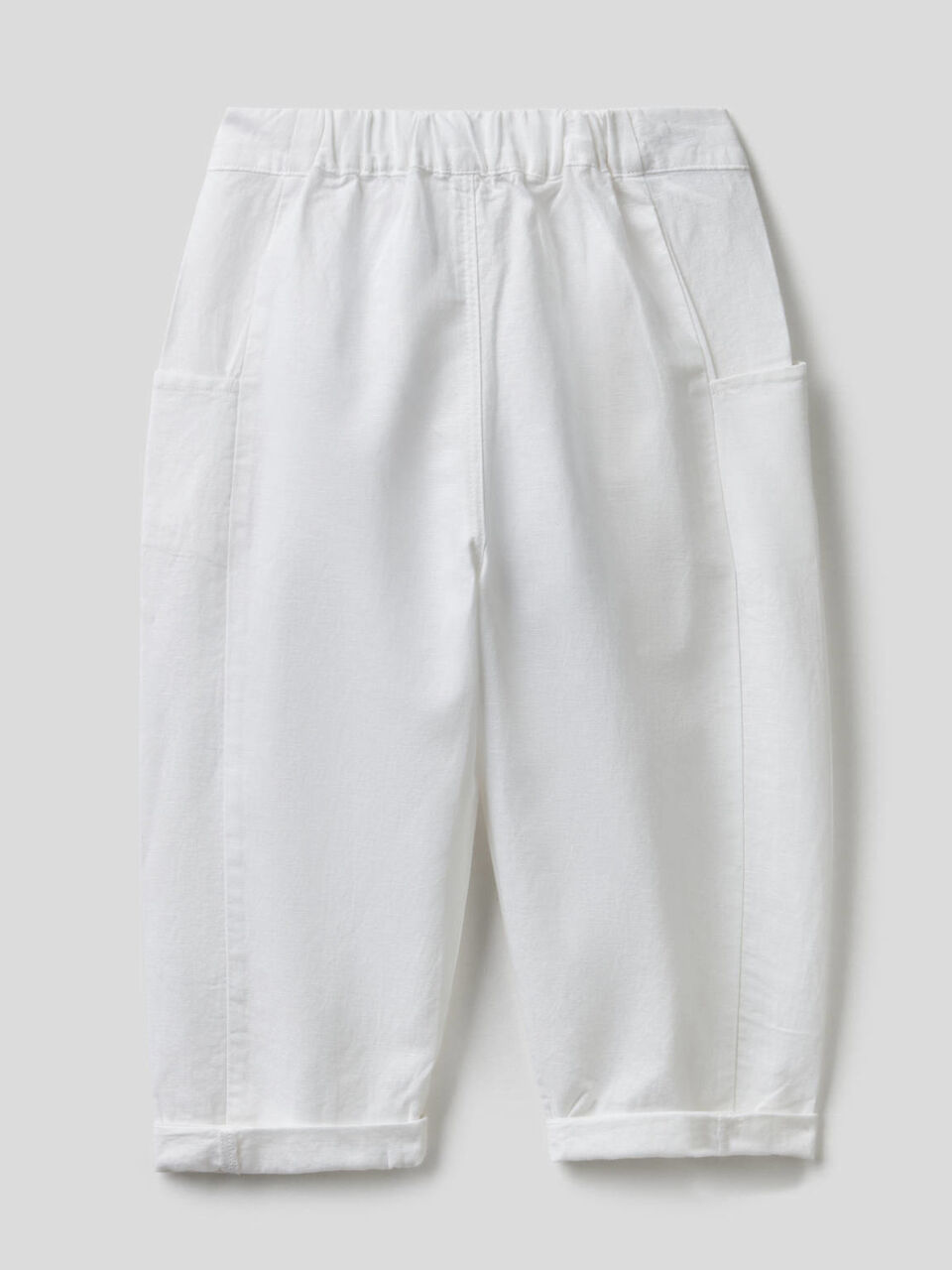 Pantaloni in misto lino image number 2