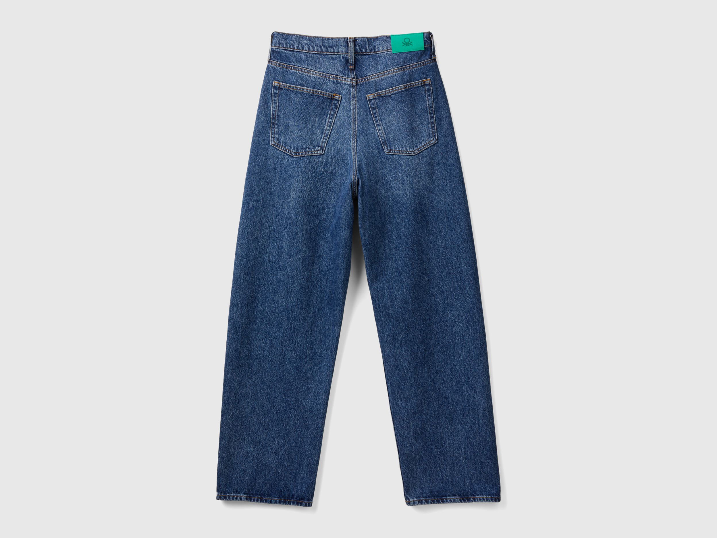 Jeans over fit Blu Benetton