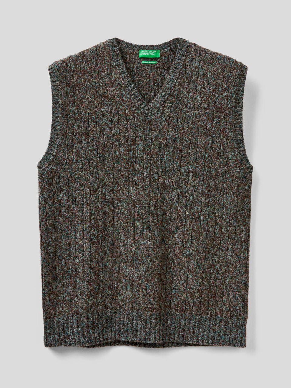 Gilet in pura lana Shetland image number 1