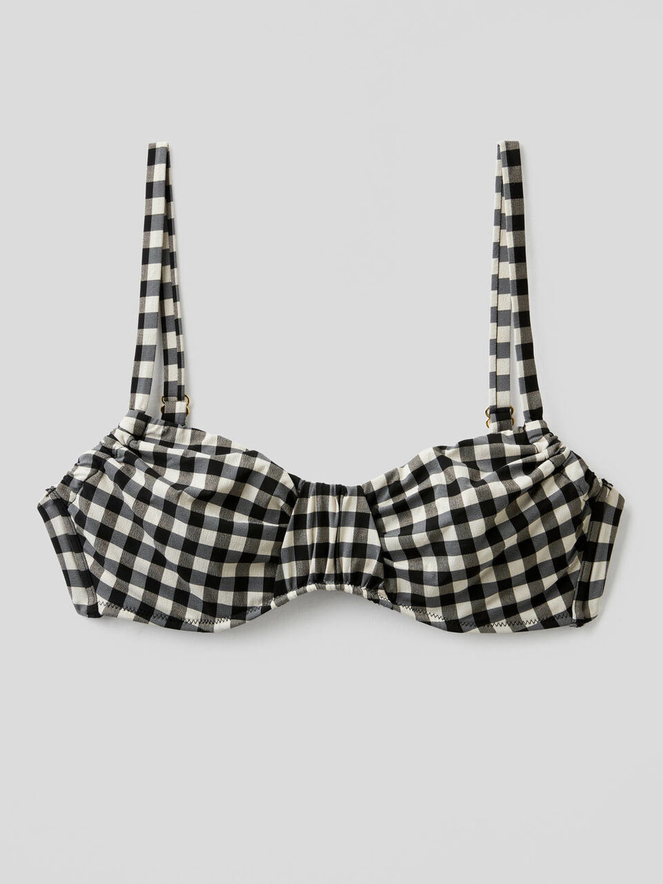 Reggiseno costume fantasia vichy image number 1