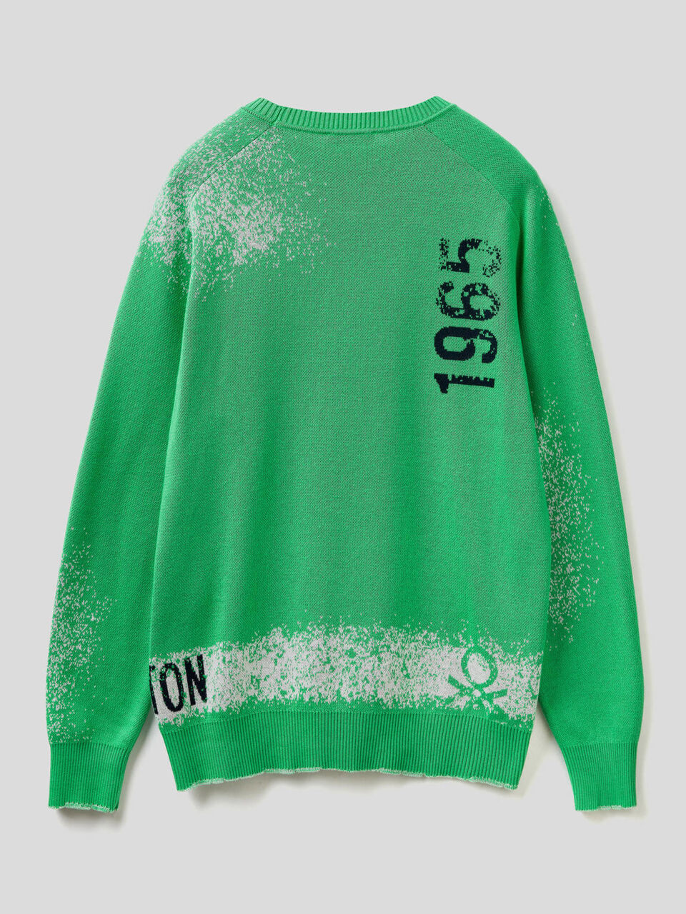 Maglia con logo effetto graffiti image number 2