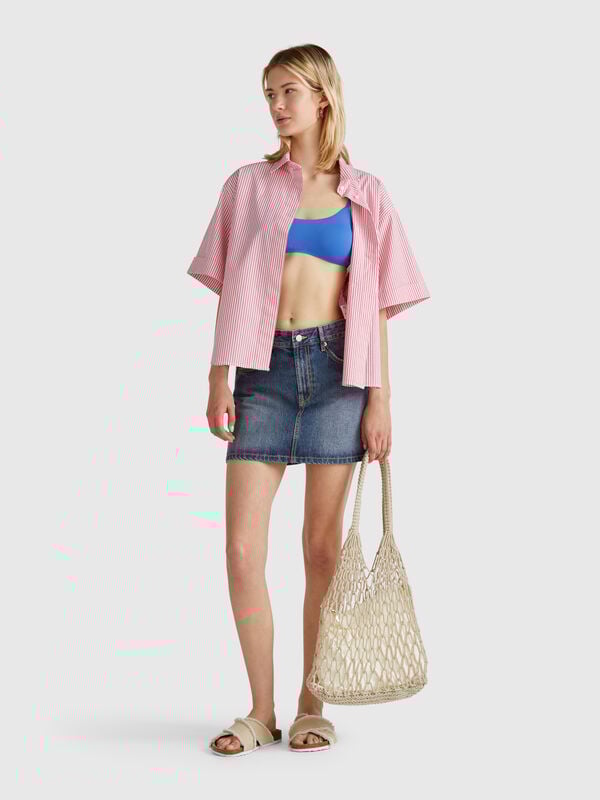Minigonna di jeans Donna