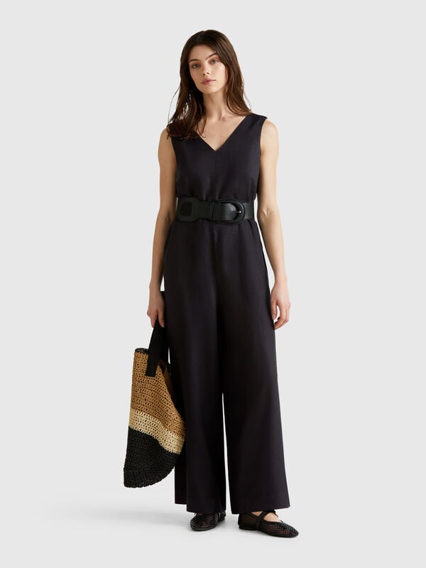 Tuta in puro lino Donna