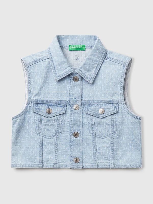 Gilet di jeans Bambina