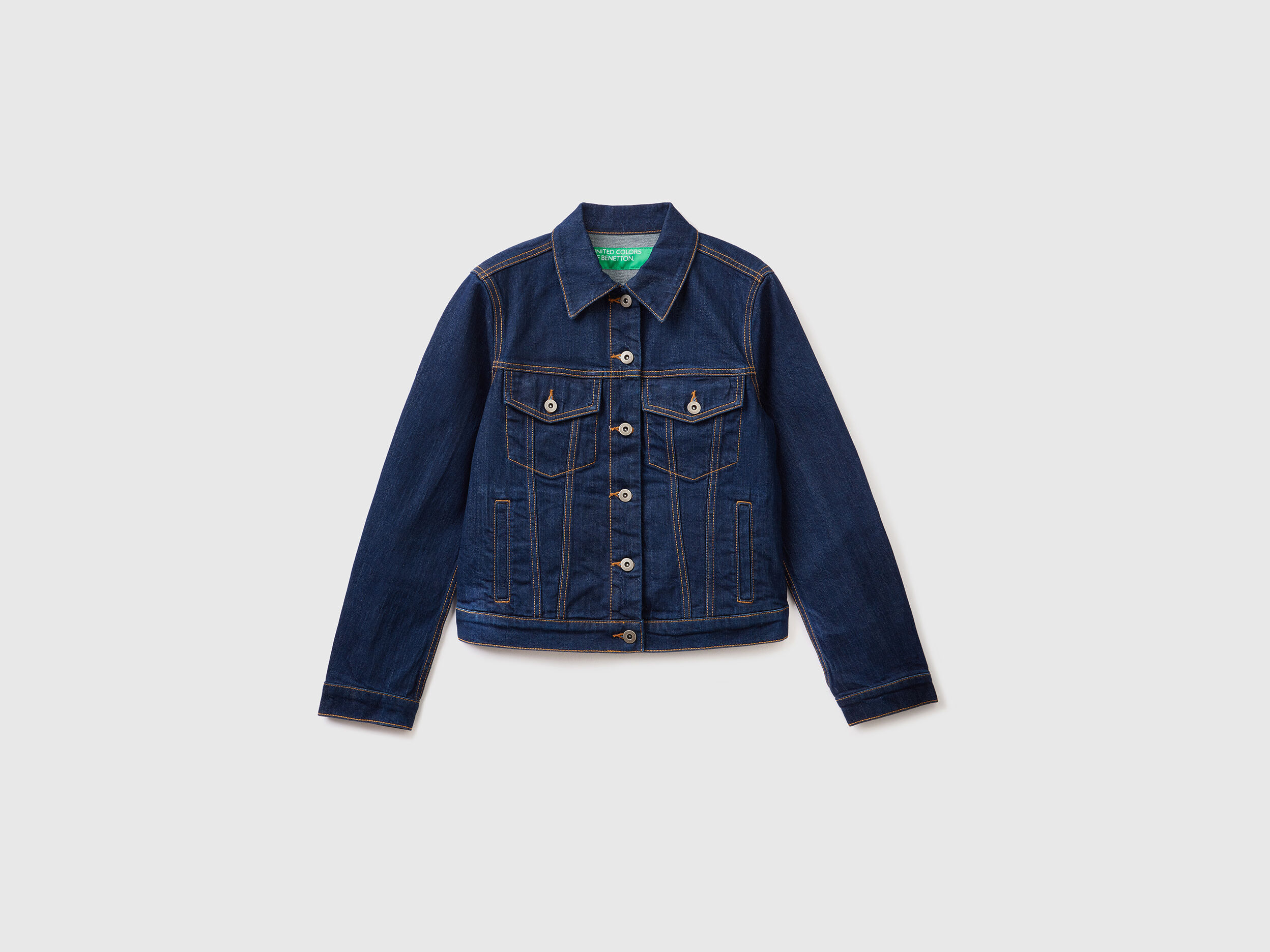 Benetton giubbino jeans clearance