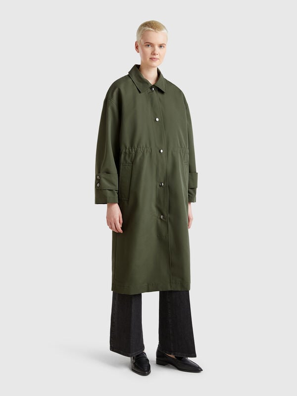Parka lungo con imbottitura rimovibile Donna