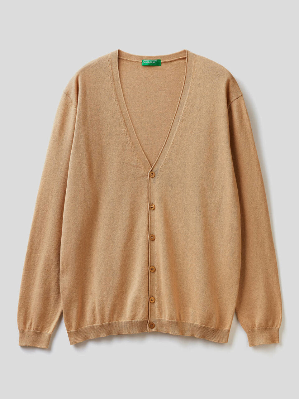 Cardigan in 100% cotone mano calda image number 1
