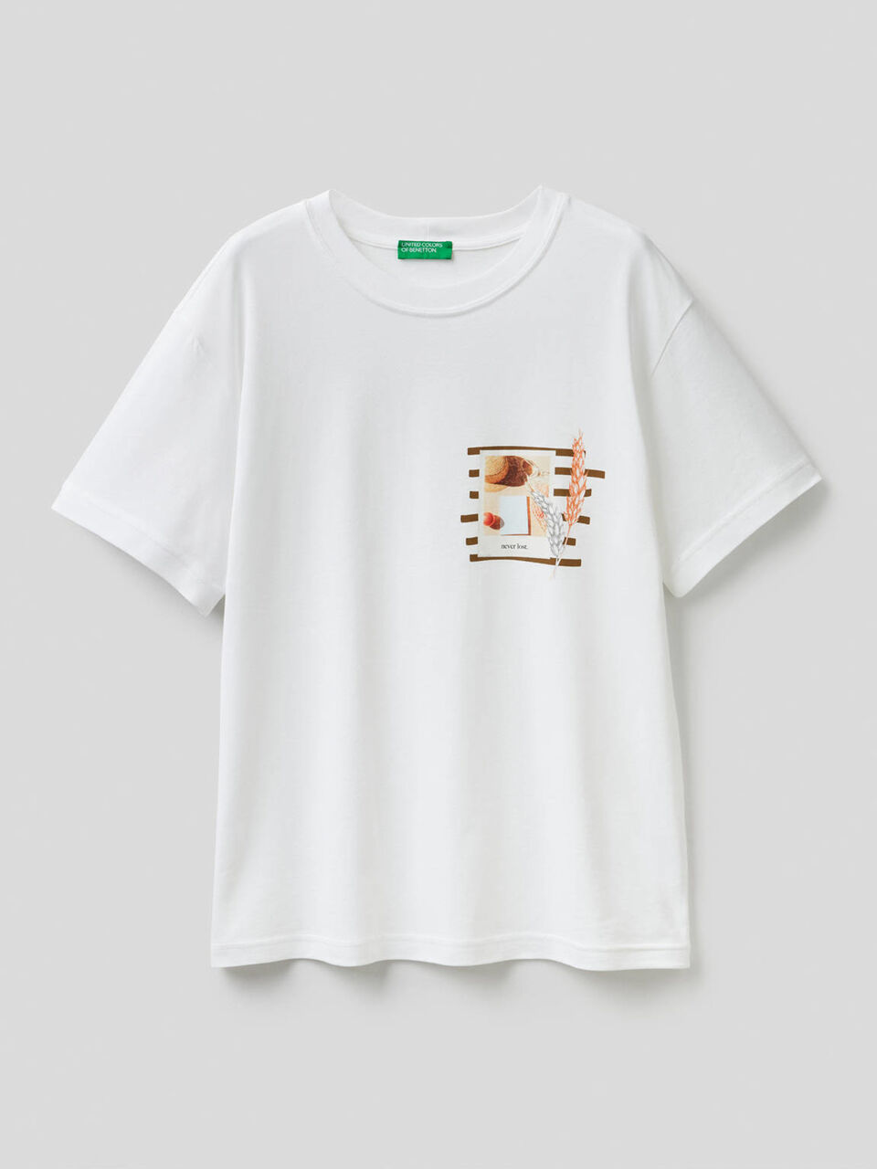 T-shirt con stampa fotografica image number 1