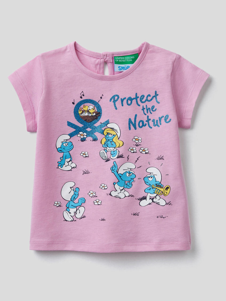 T-shirt con stampa I Puffi image number 1