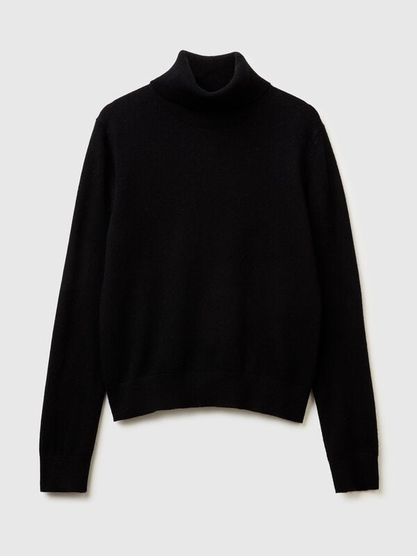 Dolcevita nero in puro cashmere Dolcevita nero in puro cashmere Donna