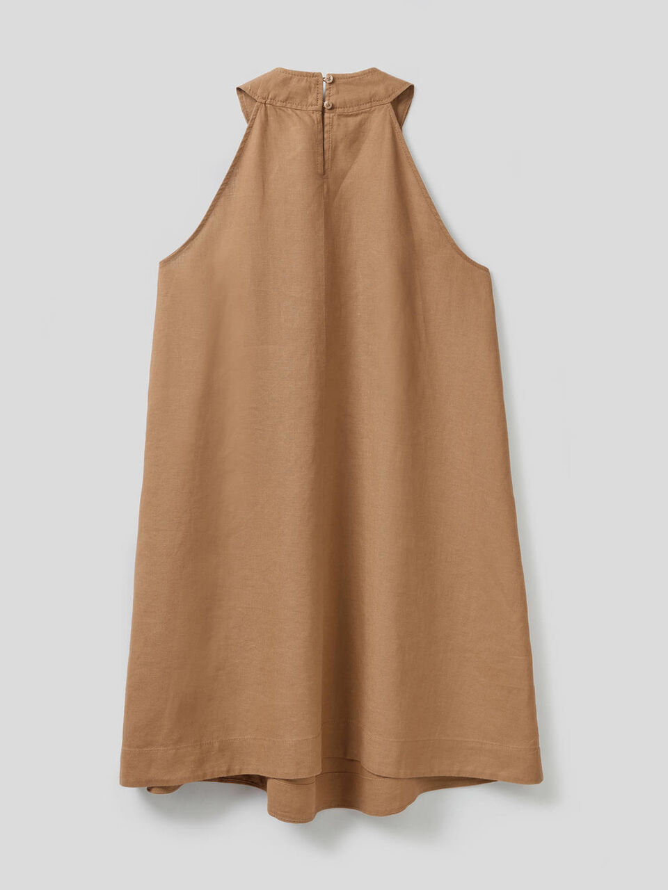 Vestito corto in 100% lino image number 2