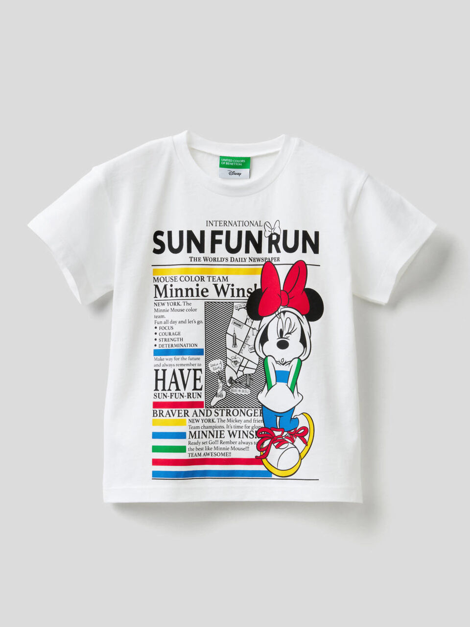 T-shirt con stampa Minnie image number 1
