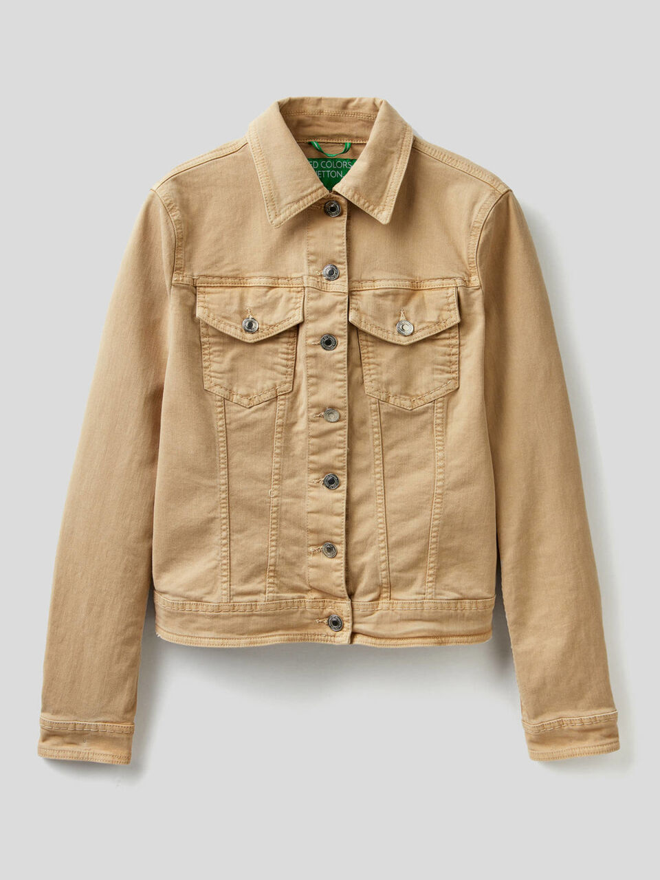 Giubbino in cotone con tintura naturale image number 1