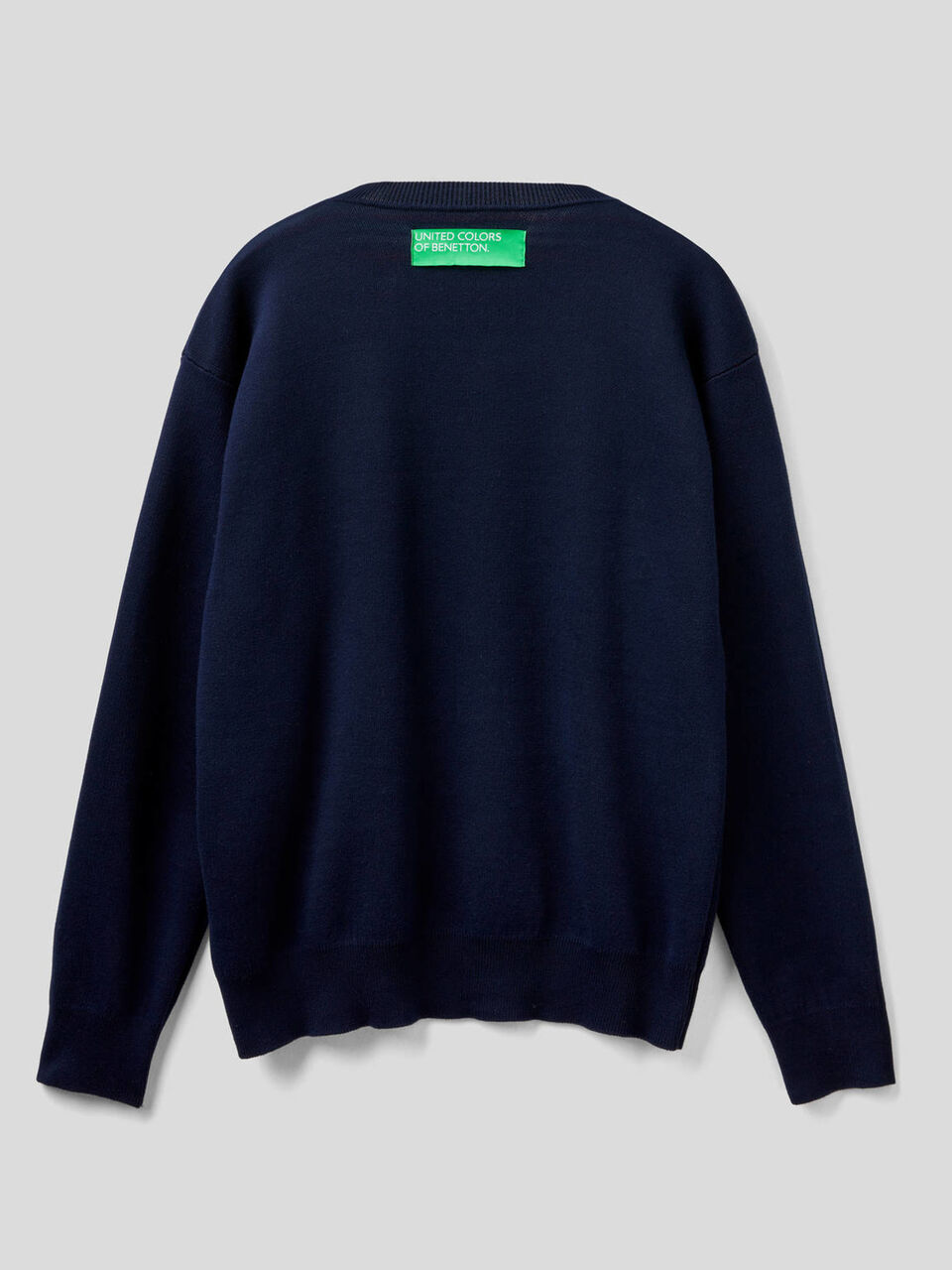 Maglia reversibile in cotone tricot image number 2