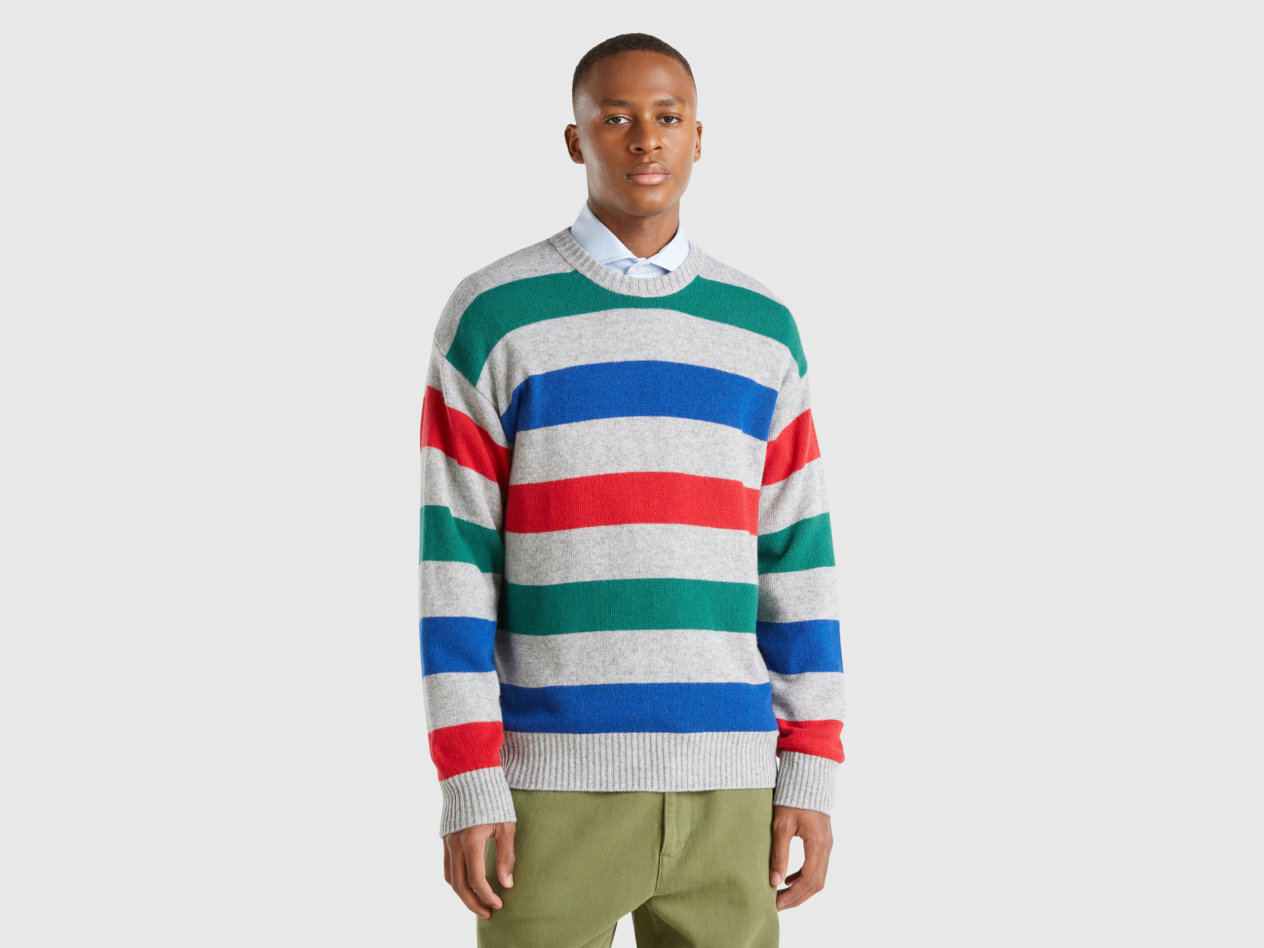 Maglioni Uomo Pullover Maglie Girocollo o Collo Alto