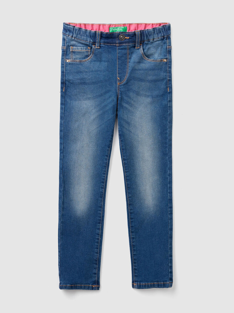 Jeans skinny a vita alta image number 1