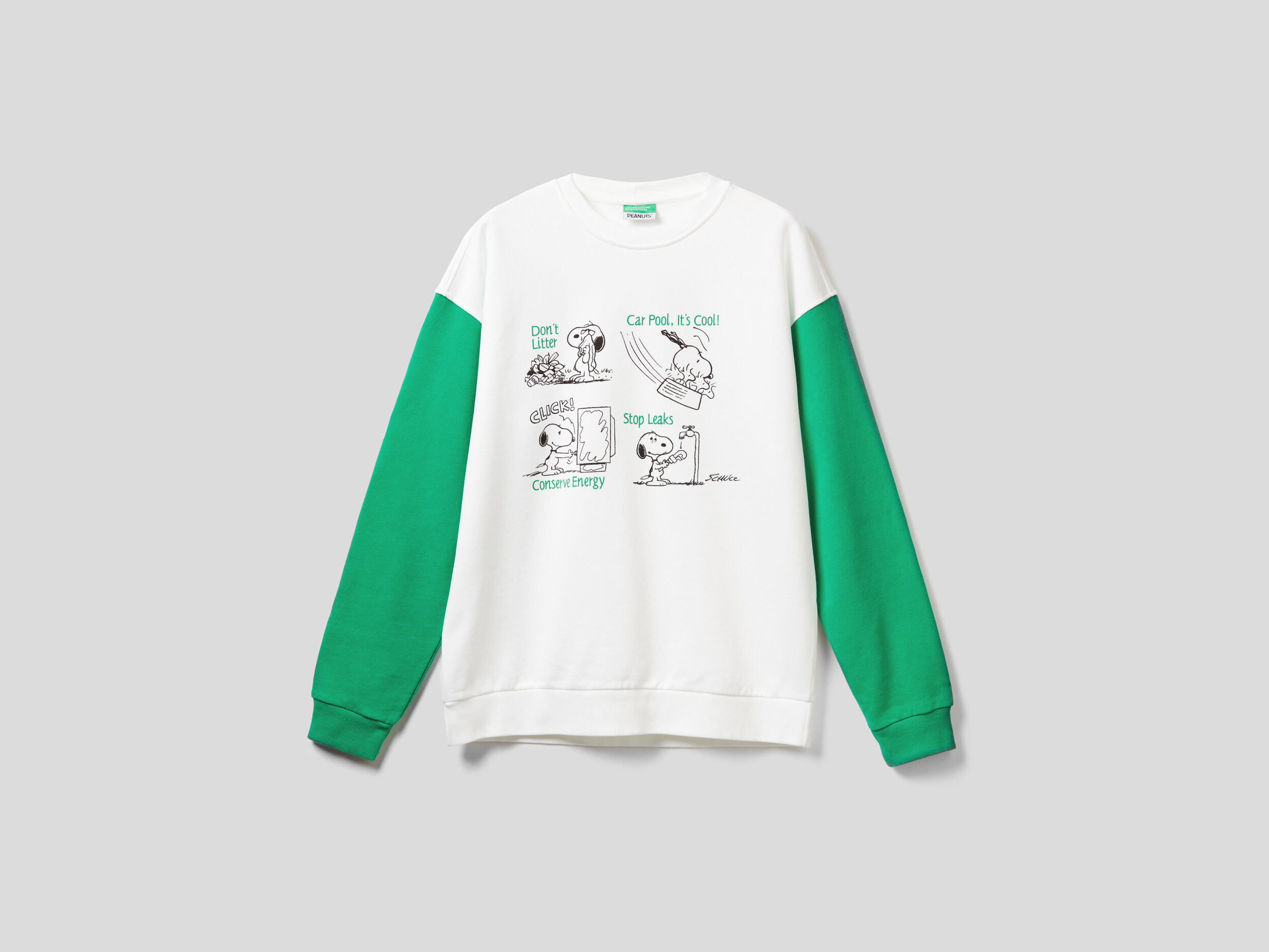 Felpa snoopy benetton top
