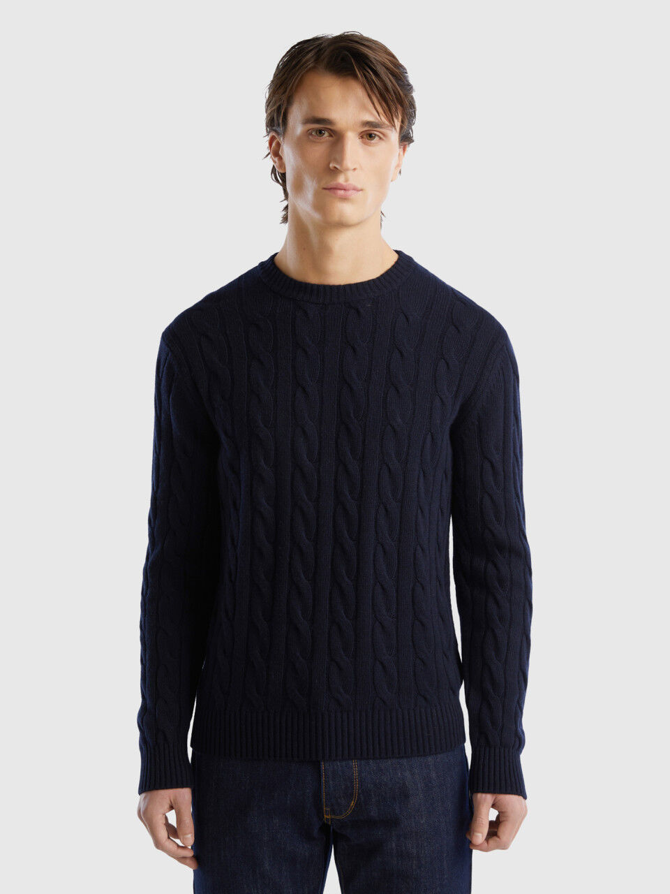 Maglioni lana uomo benetton on sale