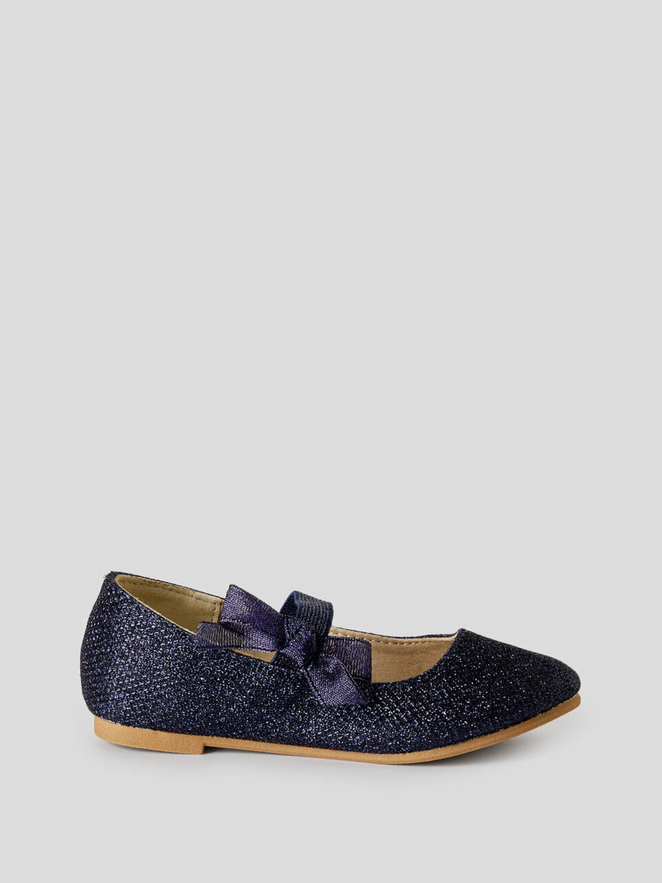 Ballerine in tessuto lurex image number 1