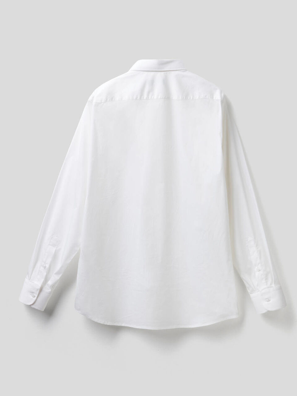 Camicia slim fit tinta unita image number 2