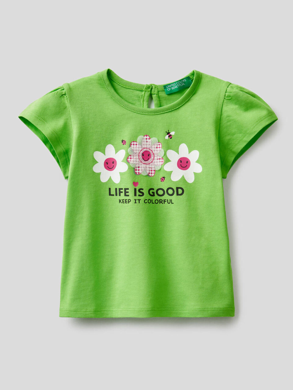 T-shirt in cotone con stampa image number 1