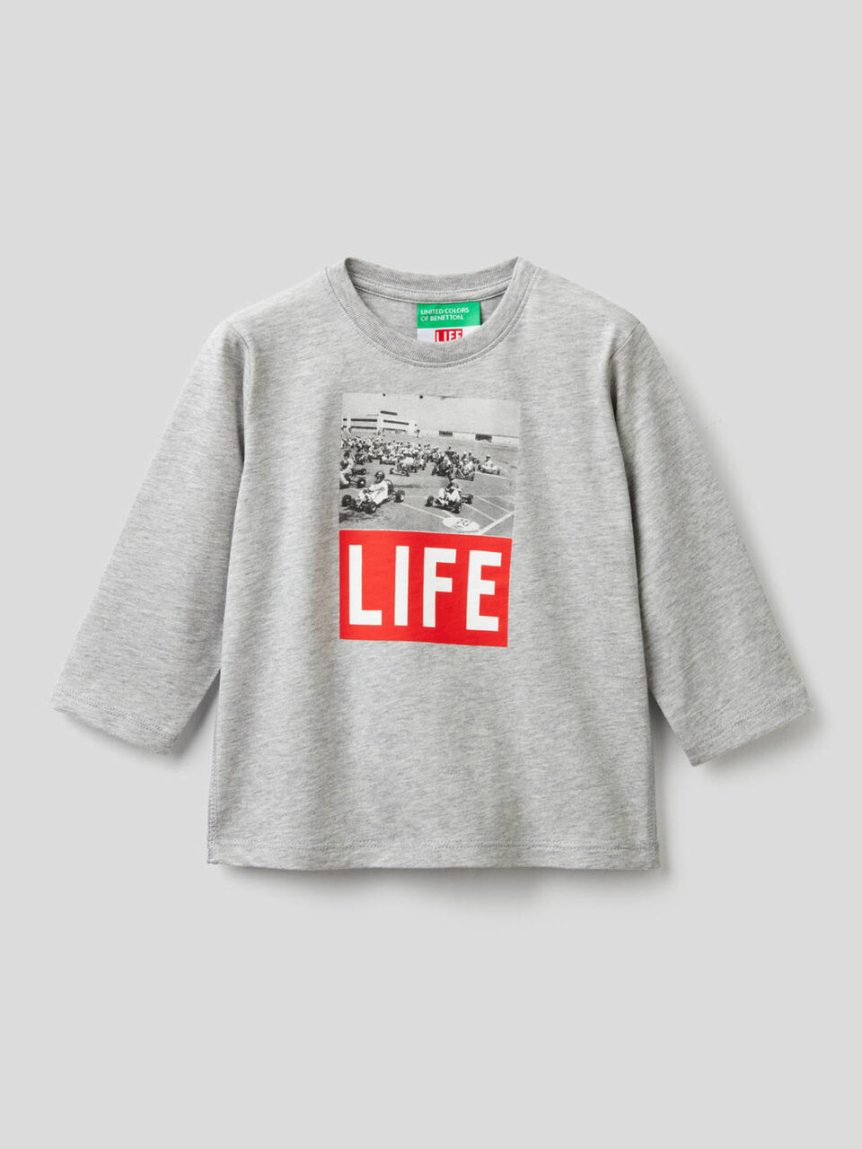 T-shirt Life a manica lunga image number 1