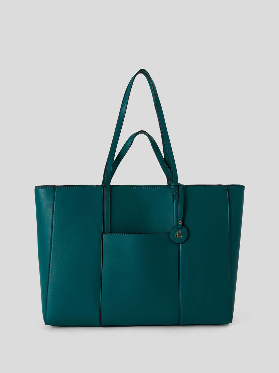 Shopping bag con doppi manici image number 1