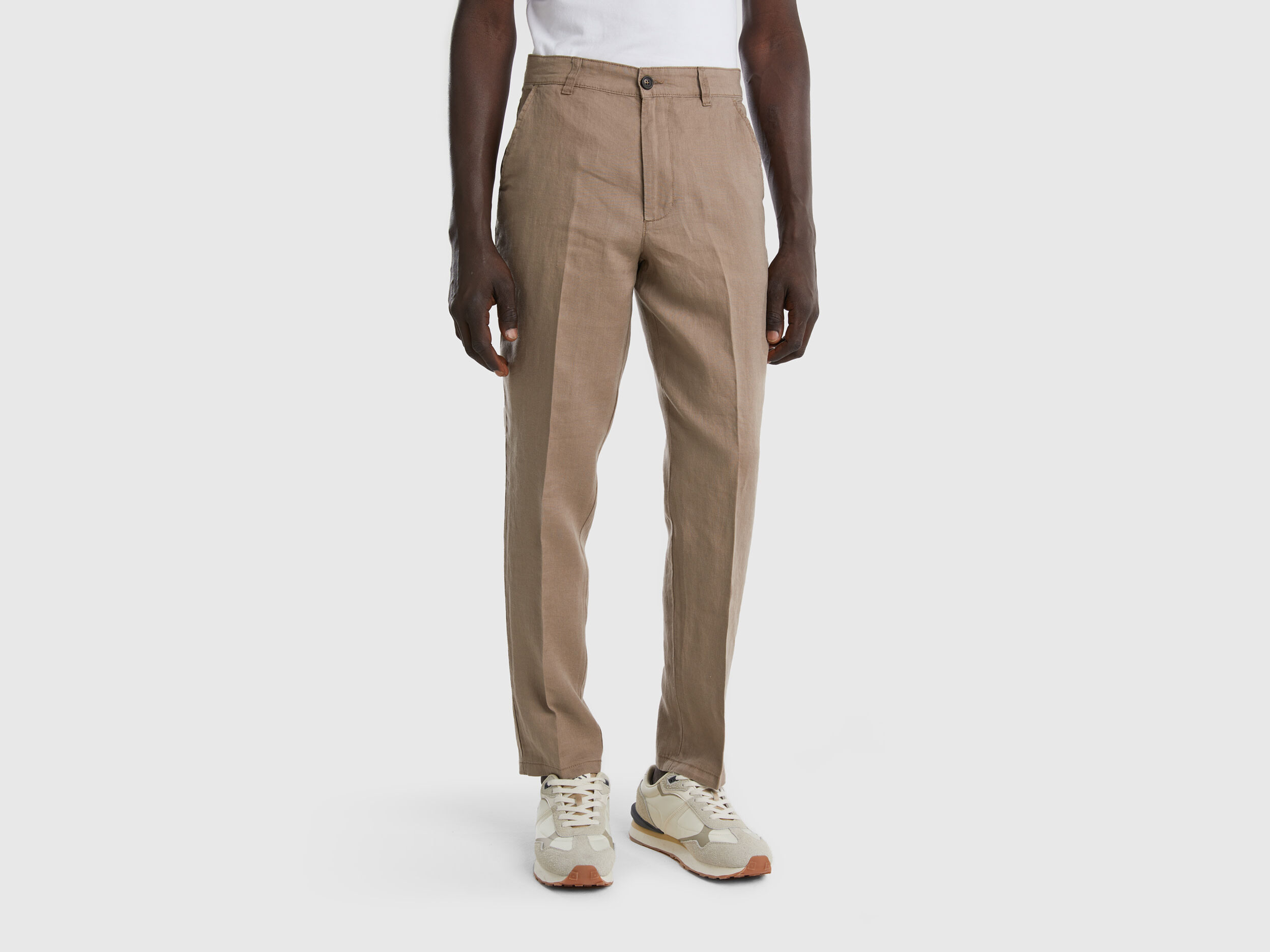 Pantaloni di hotsell lino benetton