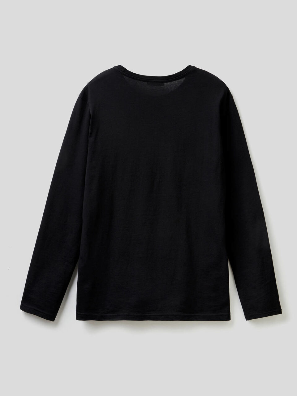 T-shirt a manica lunga in puro cotone image number 2