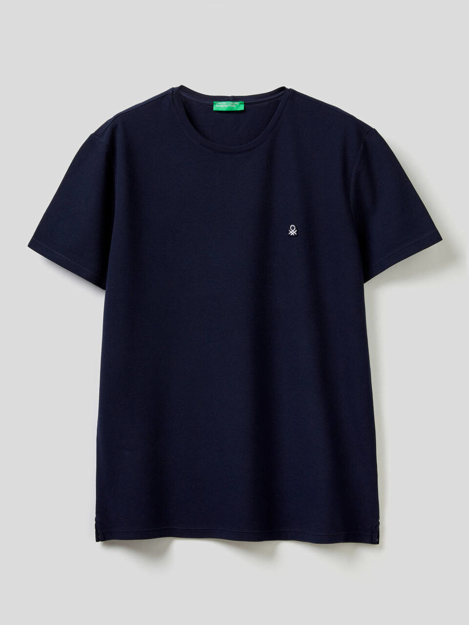 T-shirt in 100% cotone piquet image number 1