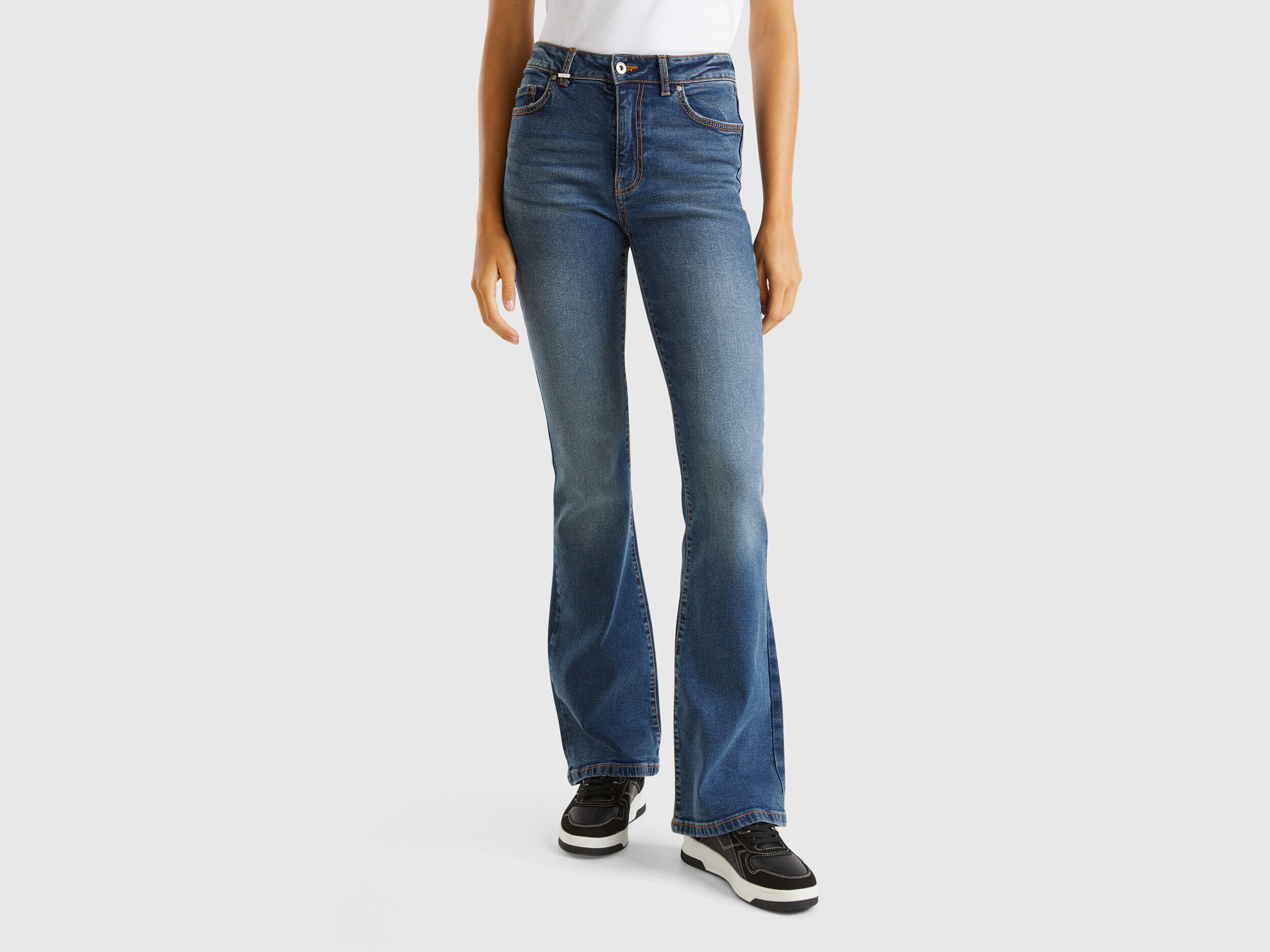 Benetton jeans a zampa online