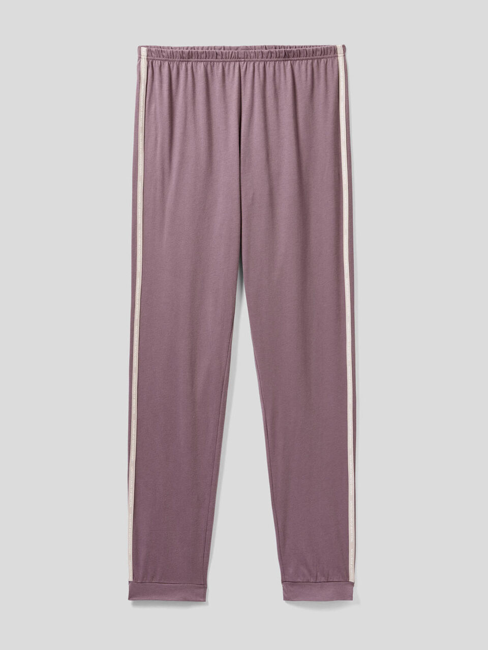 Pantaloni con bande logate image number 1