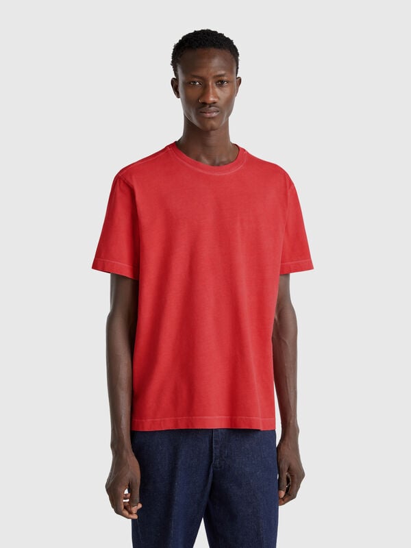 T-shirt in cotone  Uomo