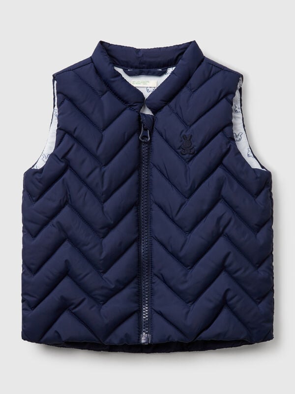 Gilet imbottito in tessuto tecnico Baby