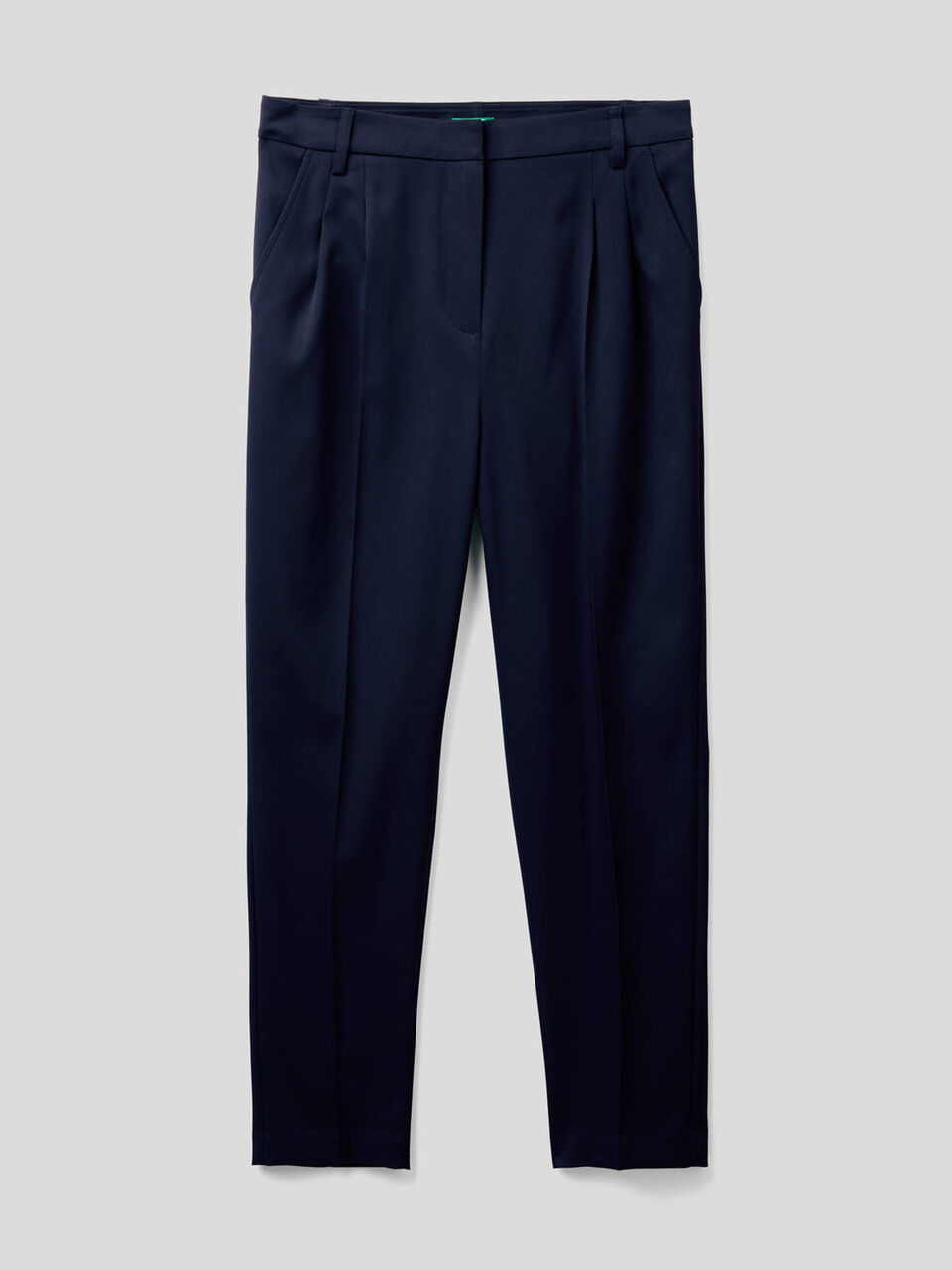 Pantaloni classici in tessuto stretch image number 1