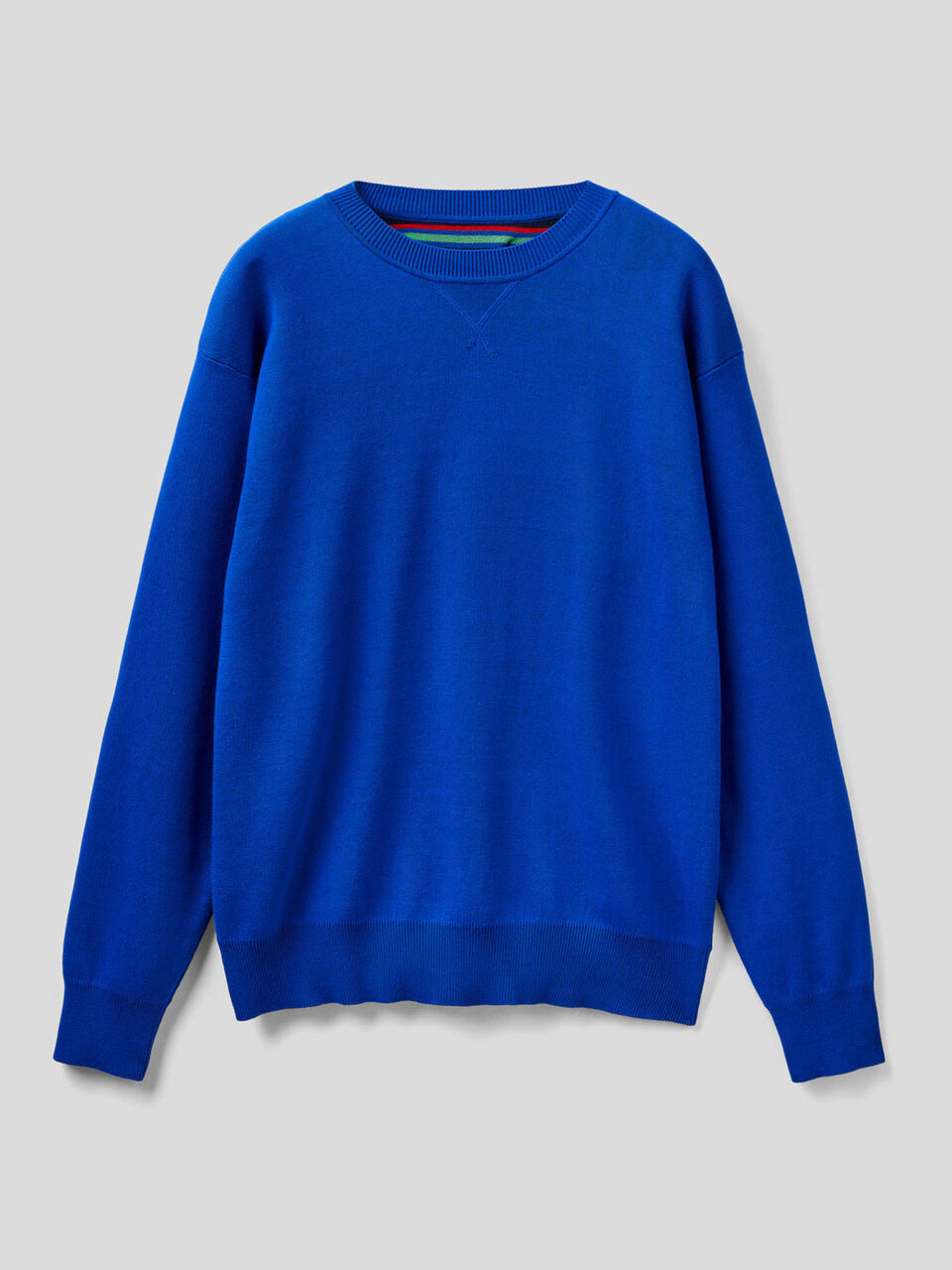 Maglia reversibile in cotone tricot image number 1