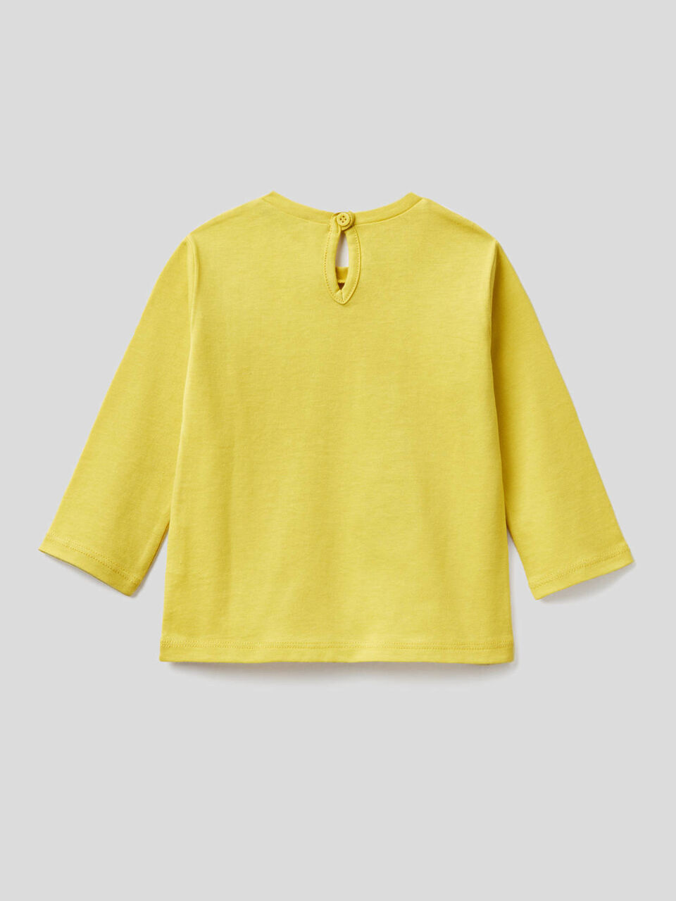 T-shirt manica lunga in puro cotone bio image number 2
