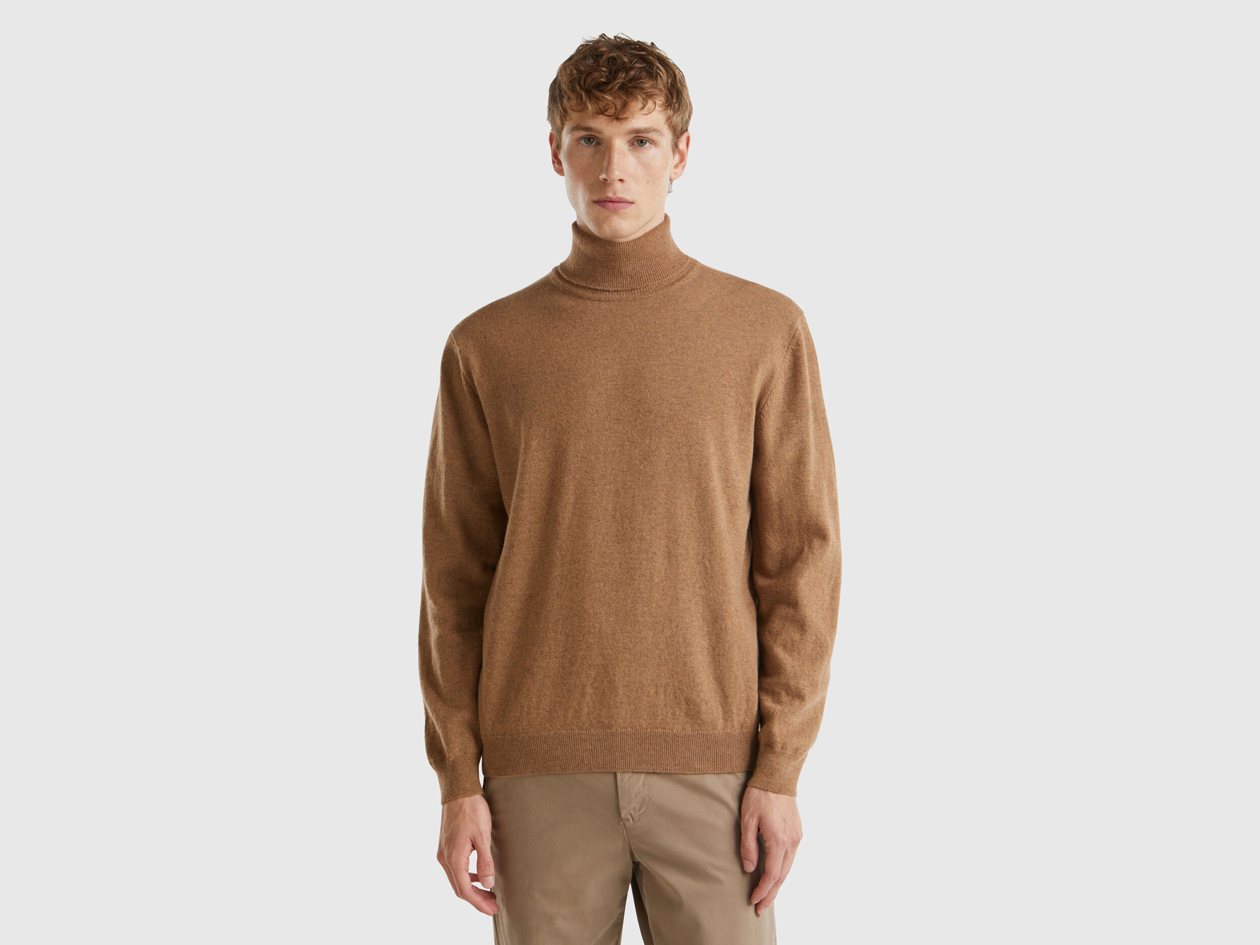 Benetton maglione collo alto online