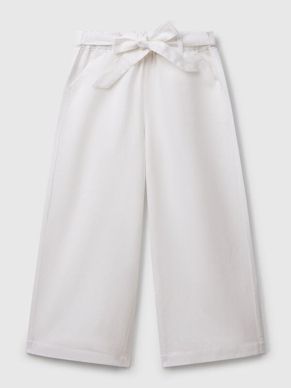 Pantaloni con fusciacca Bambina