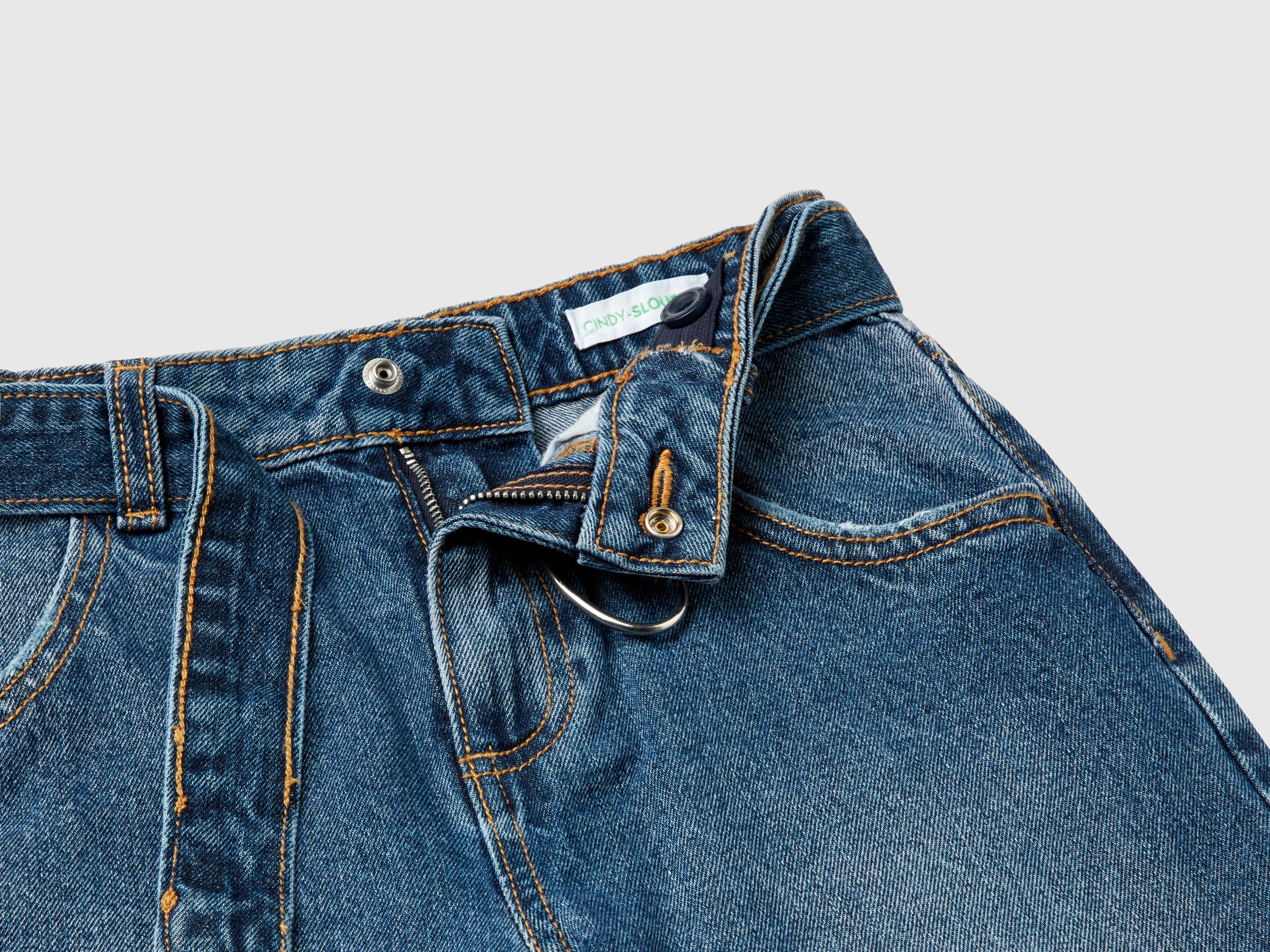 Jeans slouchy fit Blu Benetton