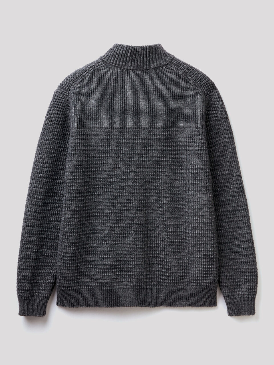Cardigan con collo a lupetto image number 2