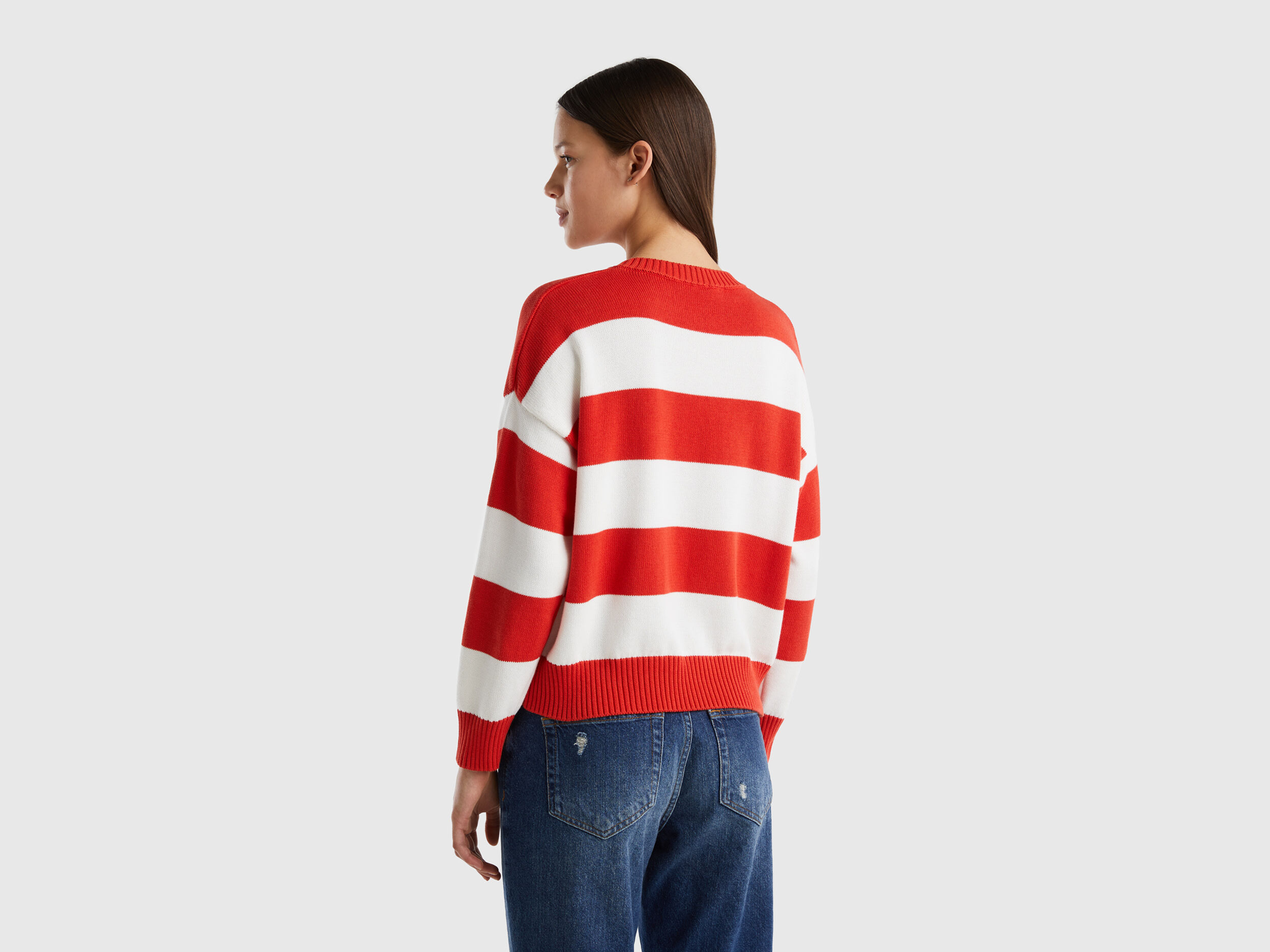 Benetton maglia a righe new arrivals