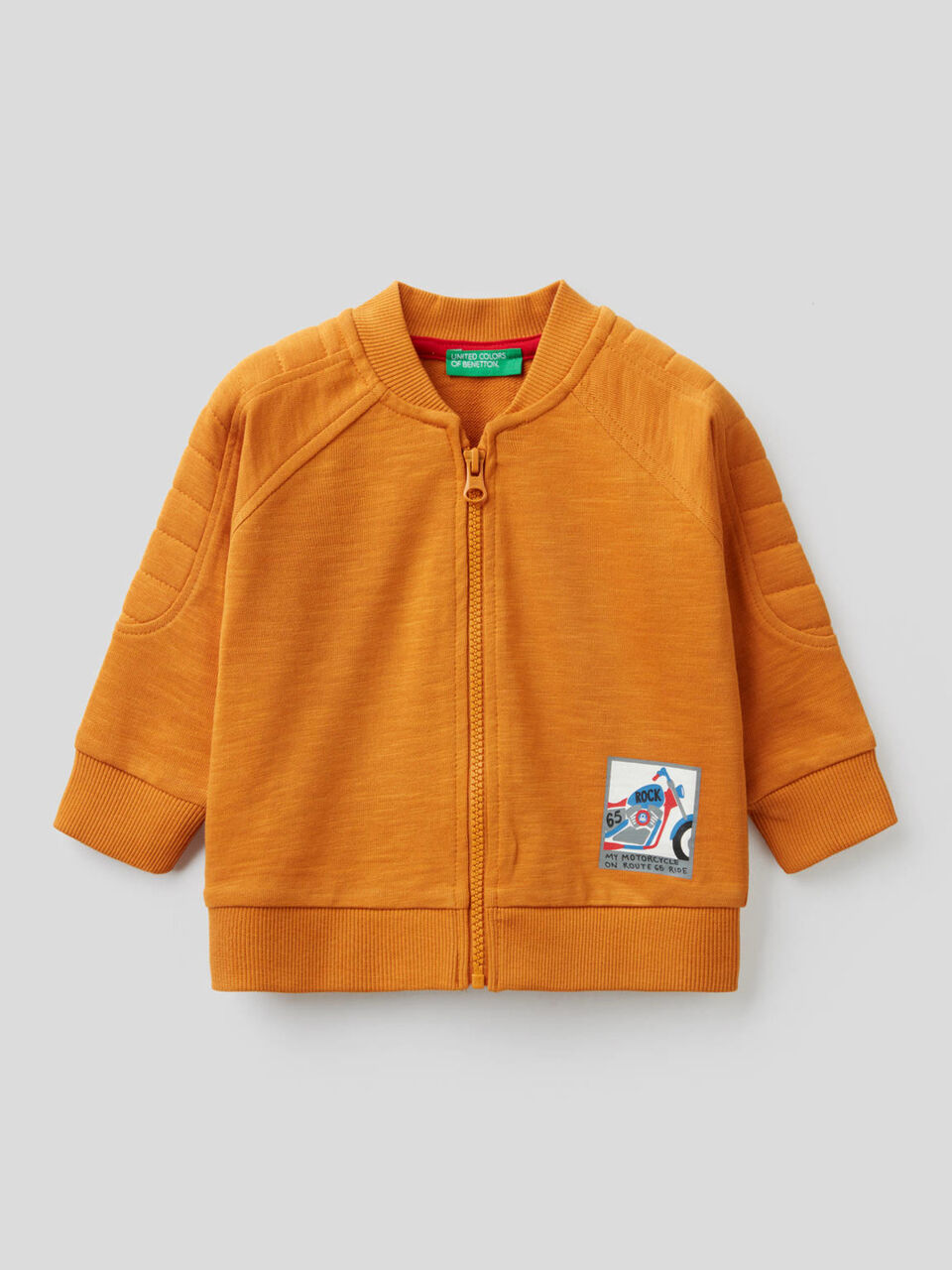 Felpa stile bomber image number 1